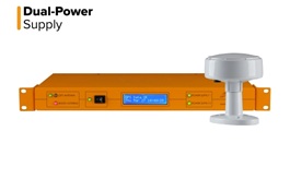 Galleon Systems dubbele voeding GNSS NTP-server